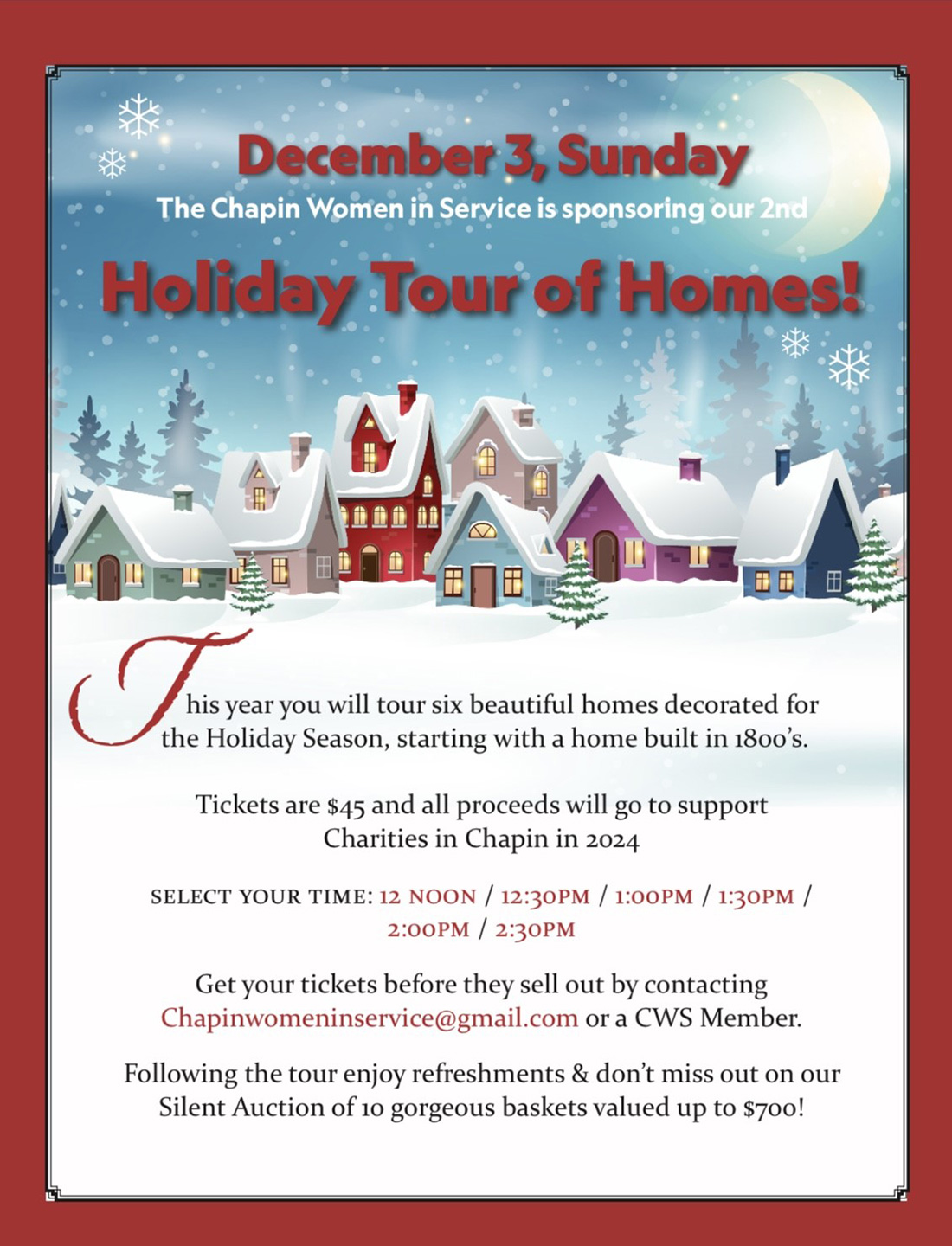 Chapin Holiday Tour of Homes