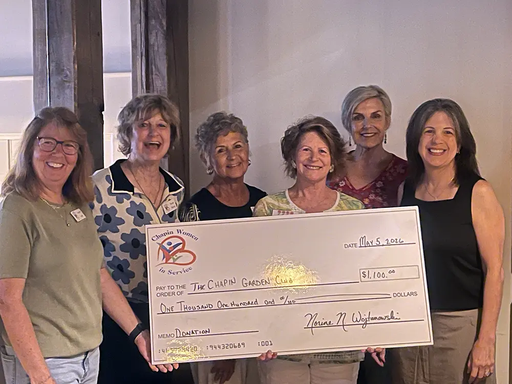 Chapin Fundraising Chapin Garden Club